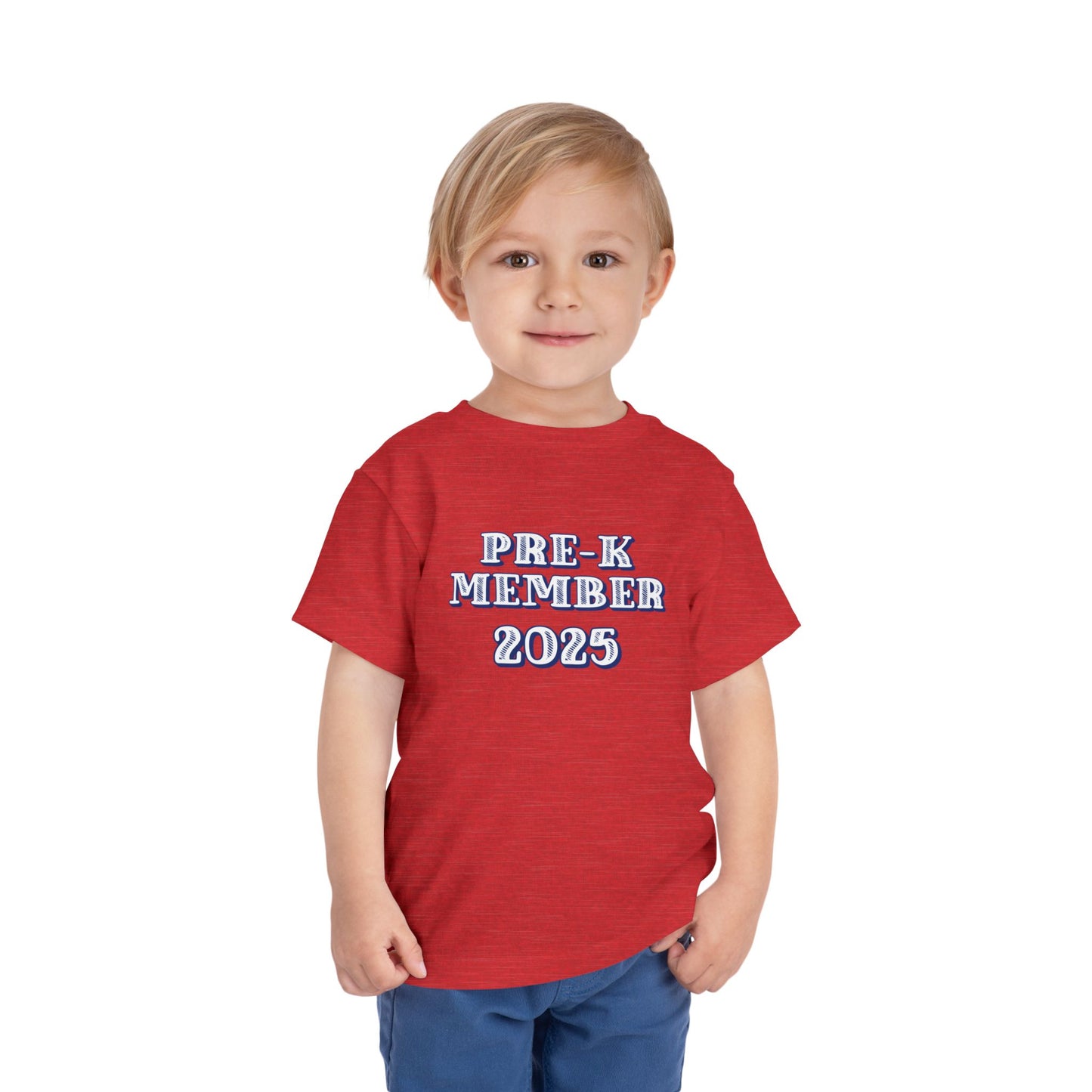 Custom Pre-K Member and Date Toddler T-Shirt