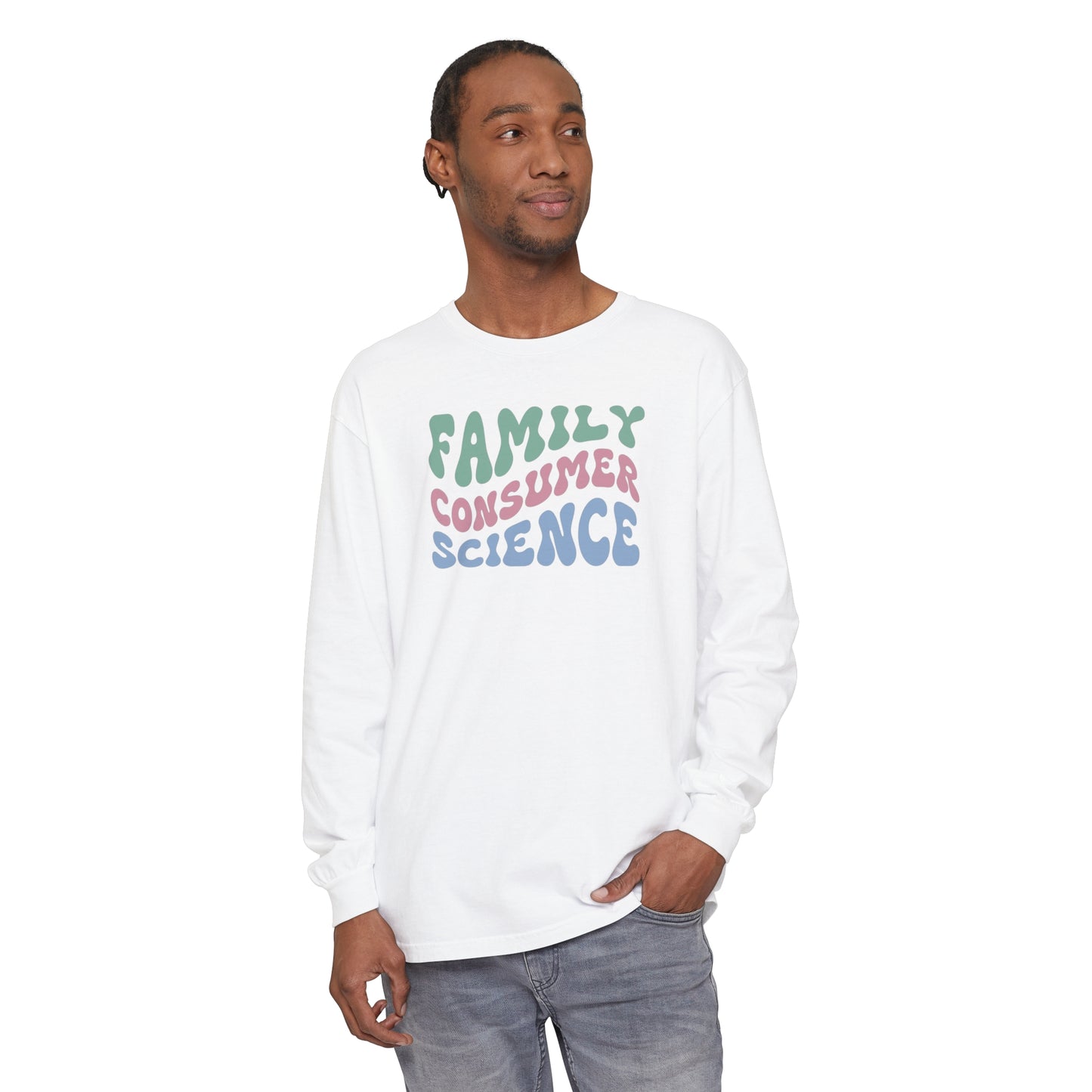 Copy of Unisex Garment-dyed Long Sleeve T-Shirt