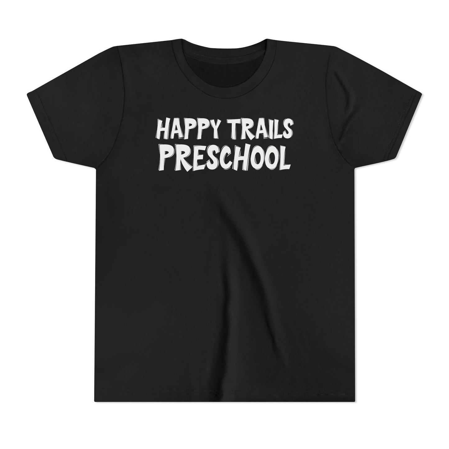 Custom School Name Youth Outlined T-Shirt
