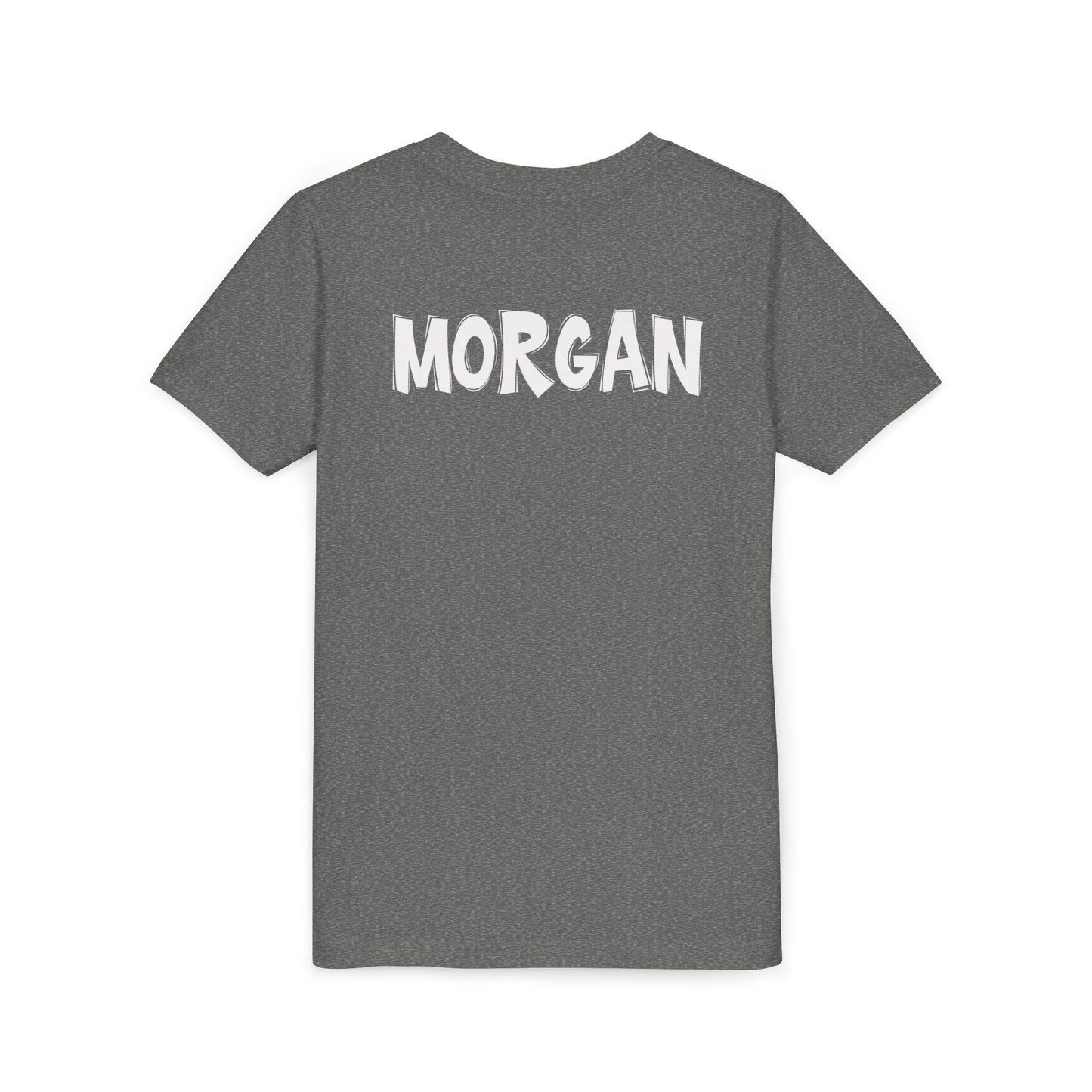 Custom School Name Youth Outlined T-Shirt