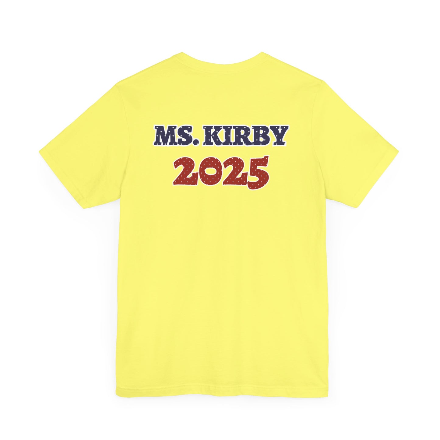 Custom Unisex Polka Dot Preschool Crew T-Shirt