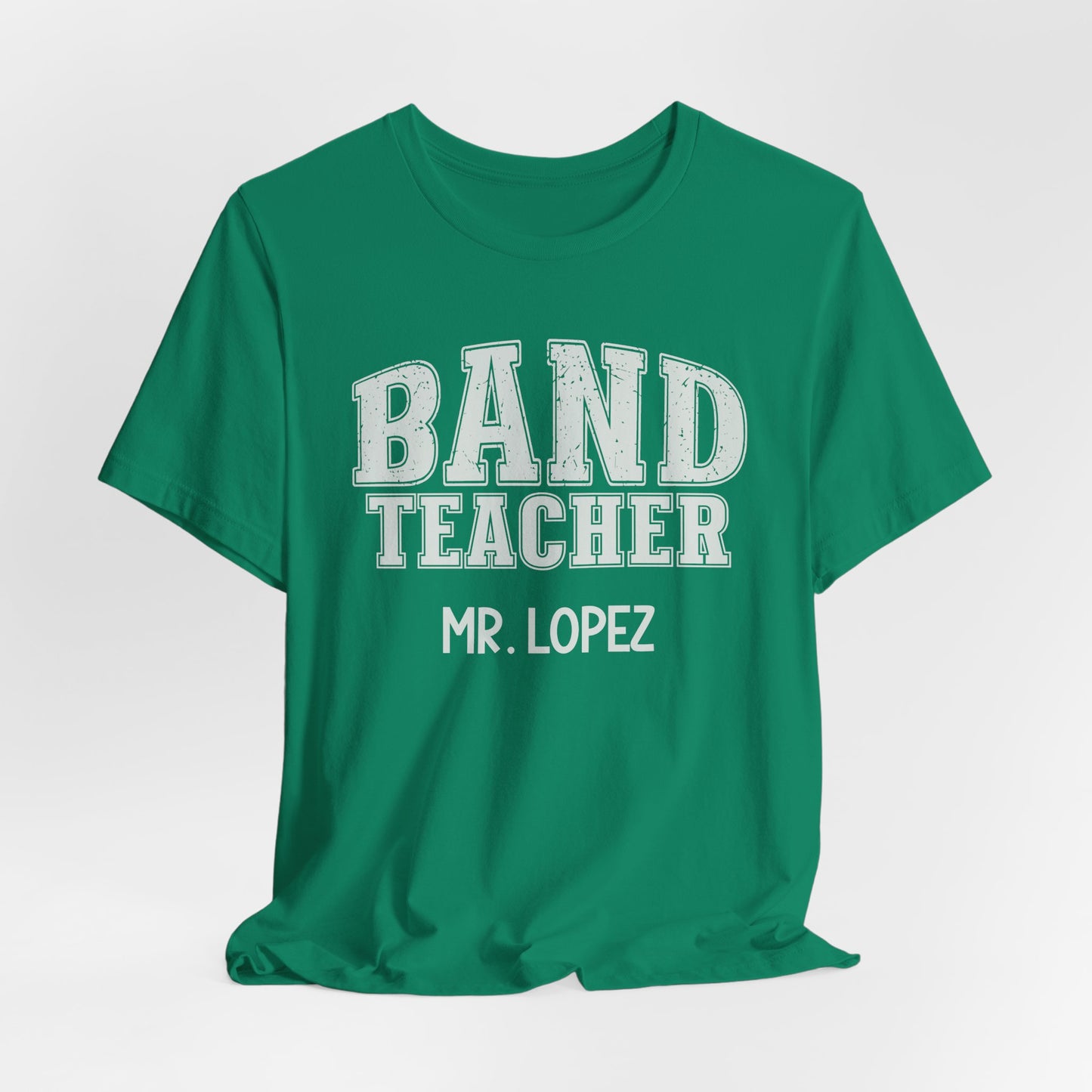 Custom Unisex Band Teacher T-Shirt