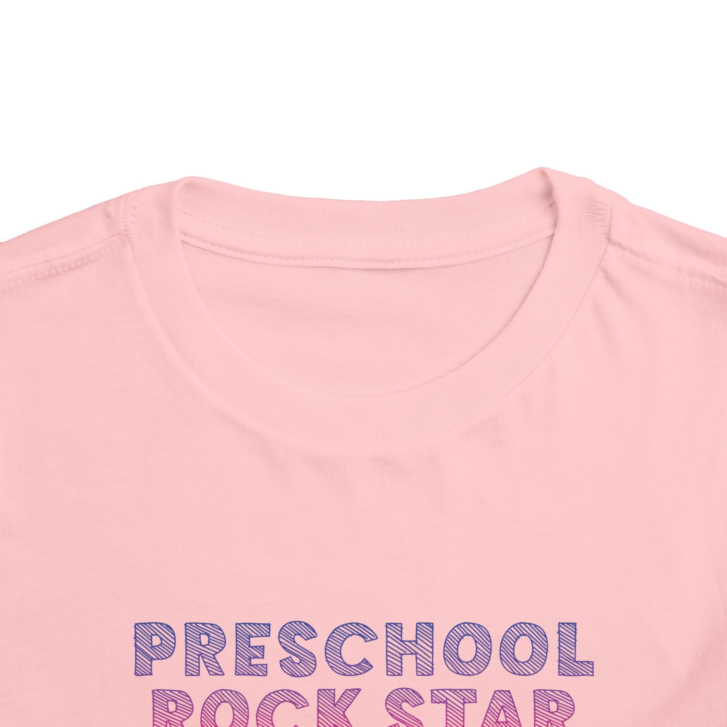 Custom Preschool Rockstar Toddler T-Shirt
