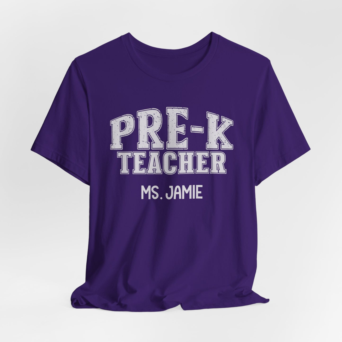 Custom Unisex Pre-K Teacher T-Shirt