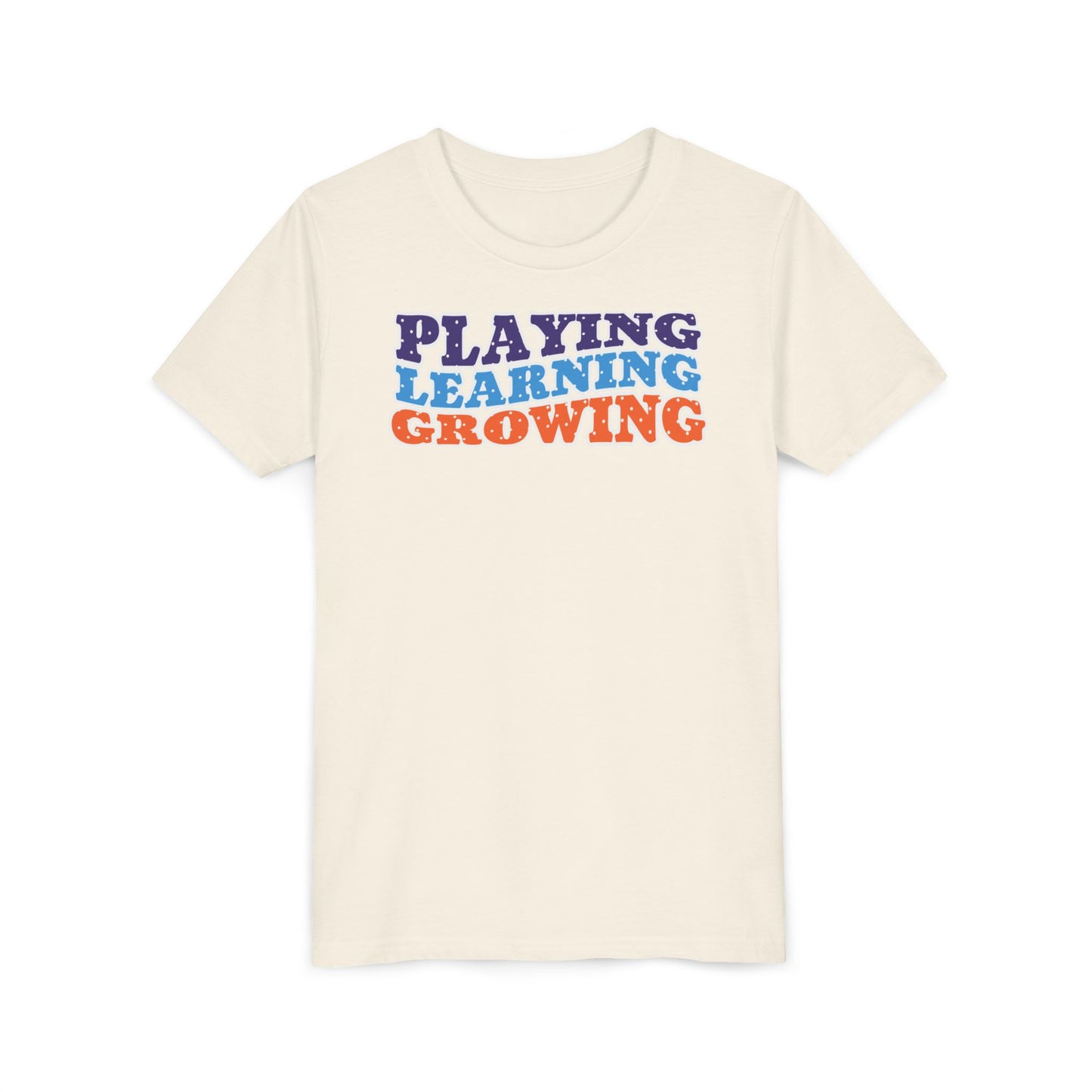Custom Playing Learning Growing Youth T-Shirt