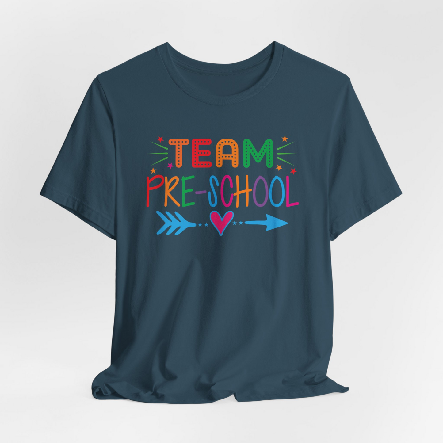 Custom Unisex Colorful Team Preschool T-Shirt