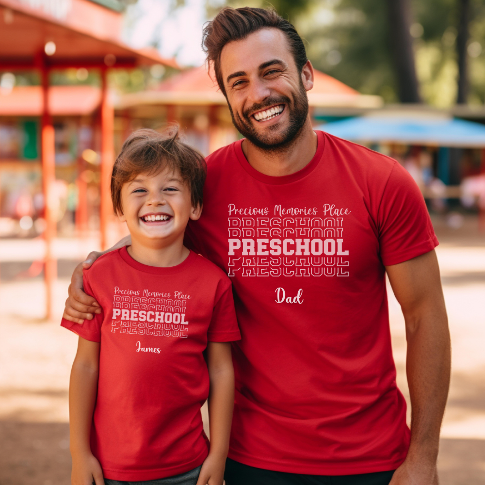 Custom Youth Preschool Name T-Shirt