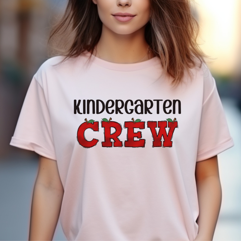 Custom Unisex Kindergarten Crew T-Shirt