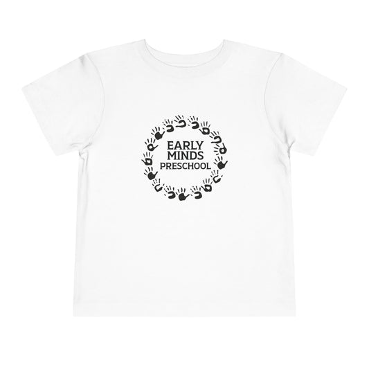 Custom Circle Handprints Toddler T-Shirt