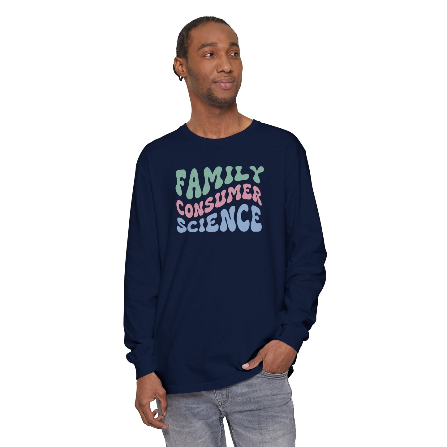 Copy of Unisex Garment-dyed Long Sleeve T-Shirt