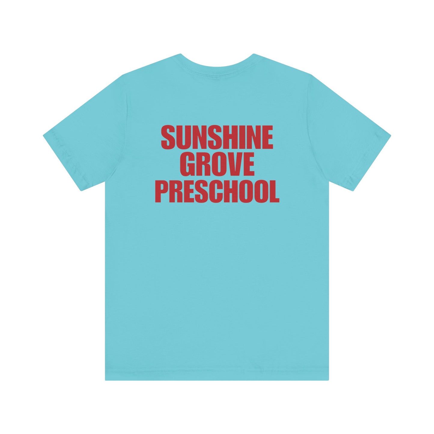 Custom Unisex Preschool Giraffe with Books T-Shirt