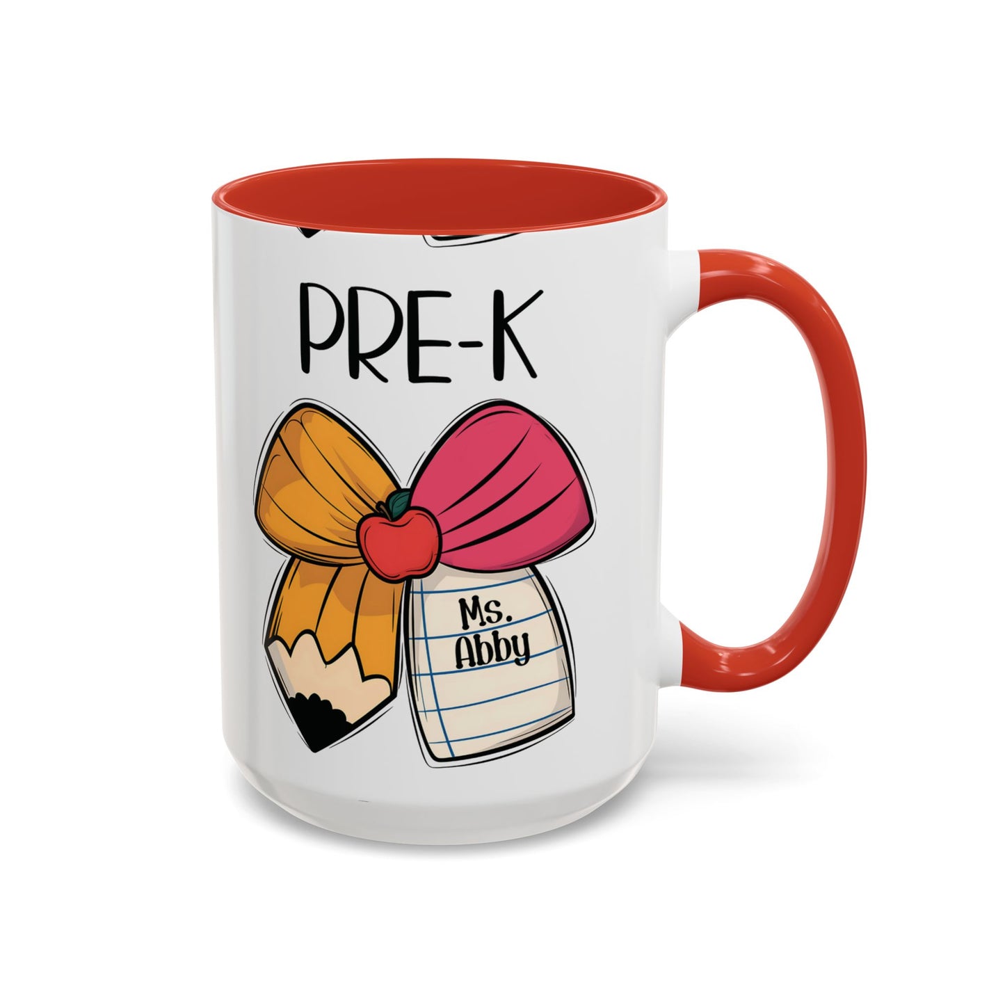 Personalized Pre-K Teacher Coffee Mug – Cute Classroom Gift for Educators