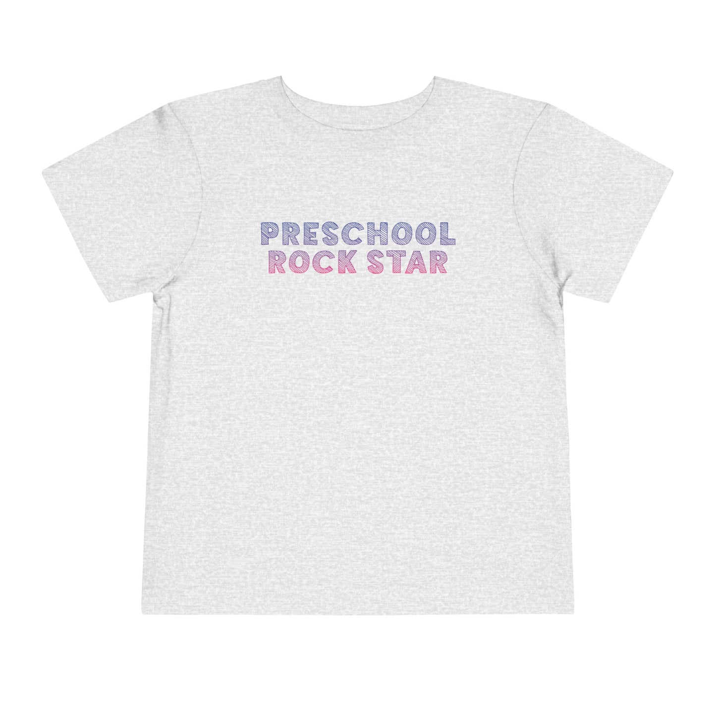 Custom Preschool Rockstar Toddler T-Shirt
