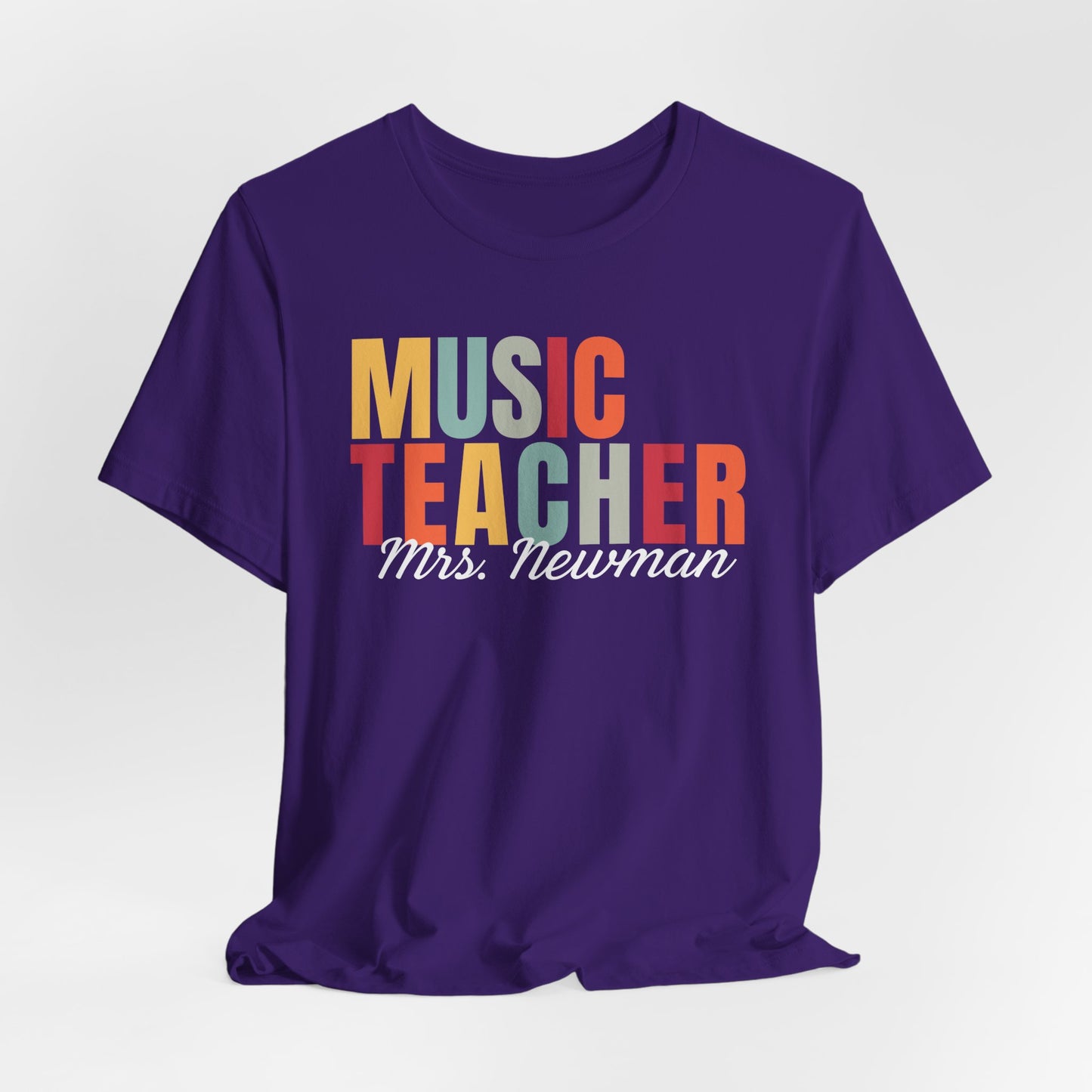 Custom Music Teacher T-Shirt