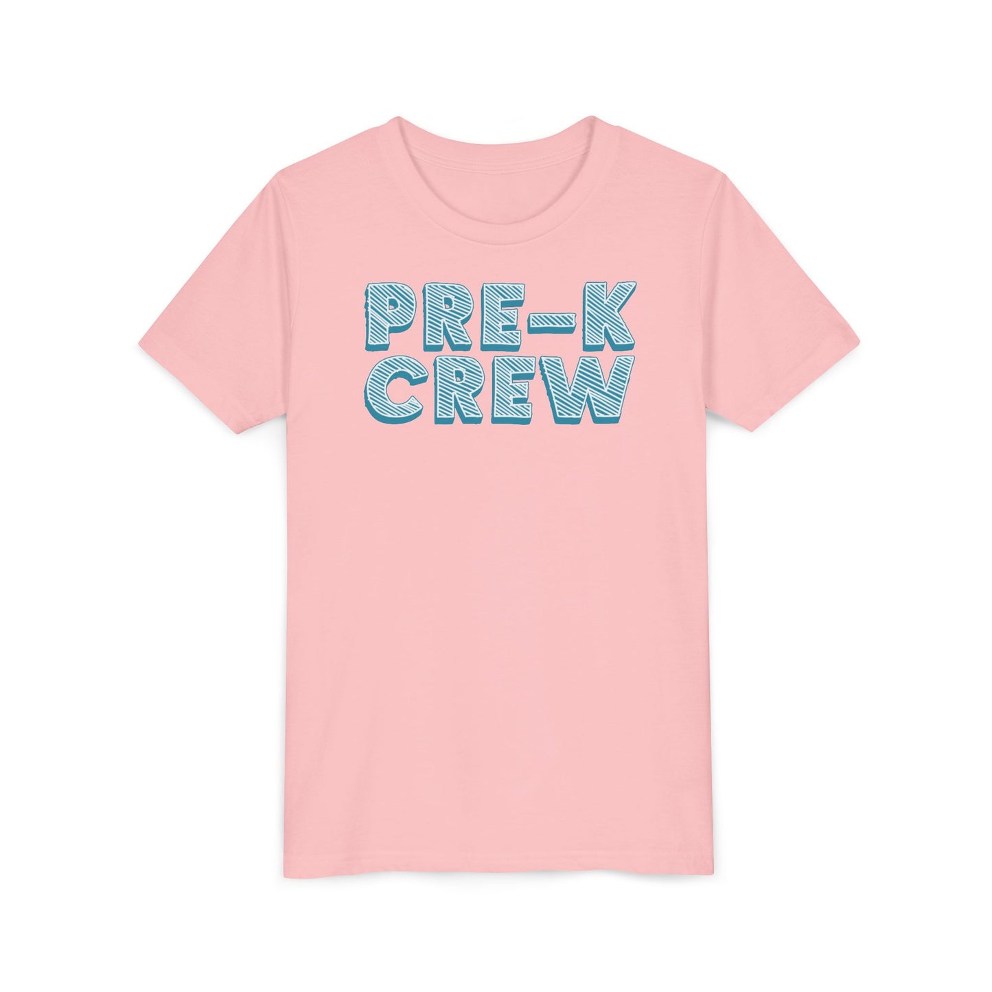 Custom Crossed Out Pre-K Crew Youth T-Shirt