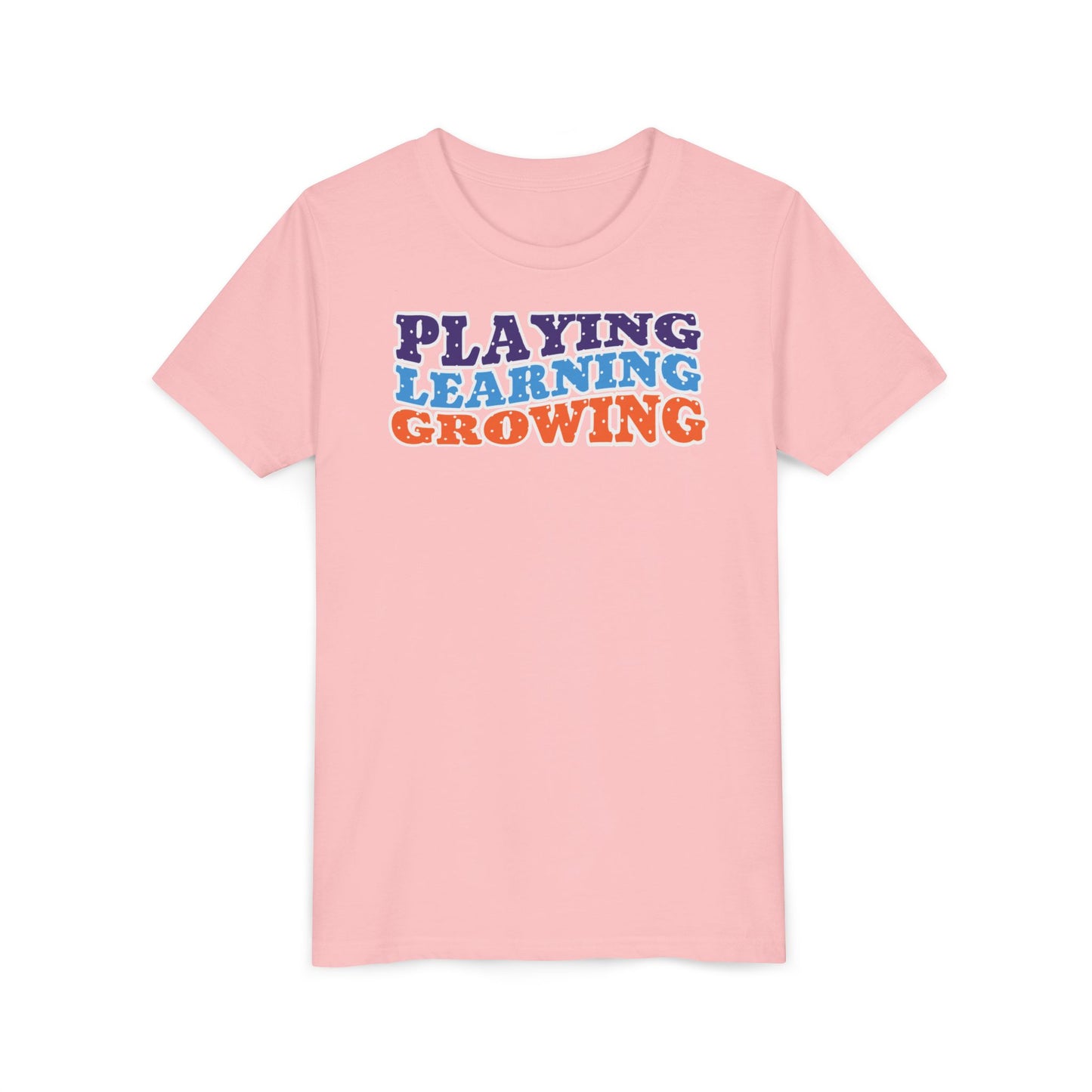 Custom Playing Learning Growing Youth T-Shirt