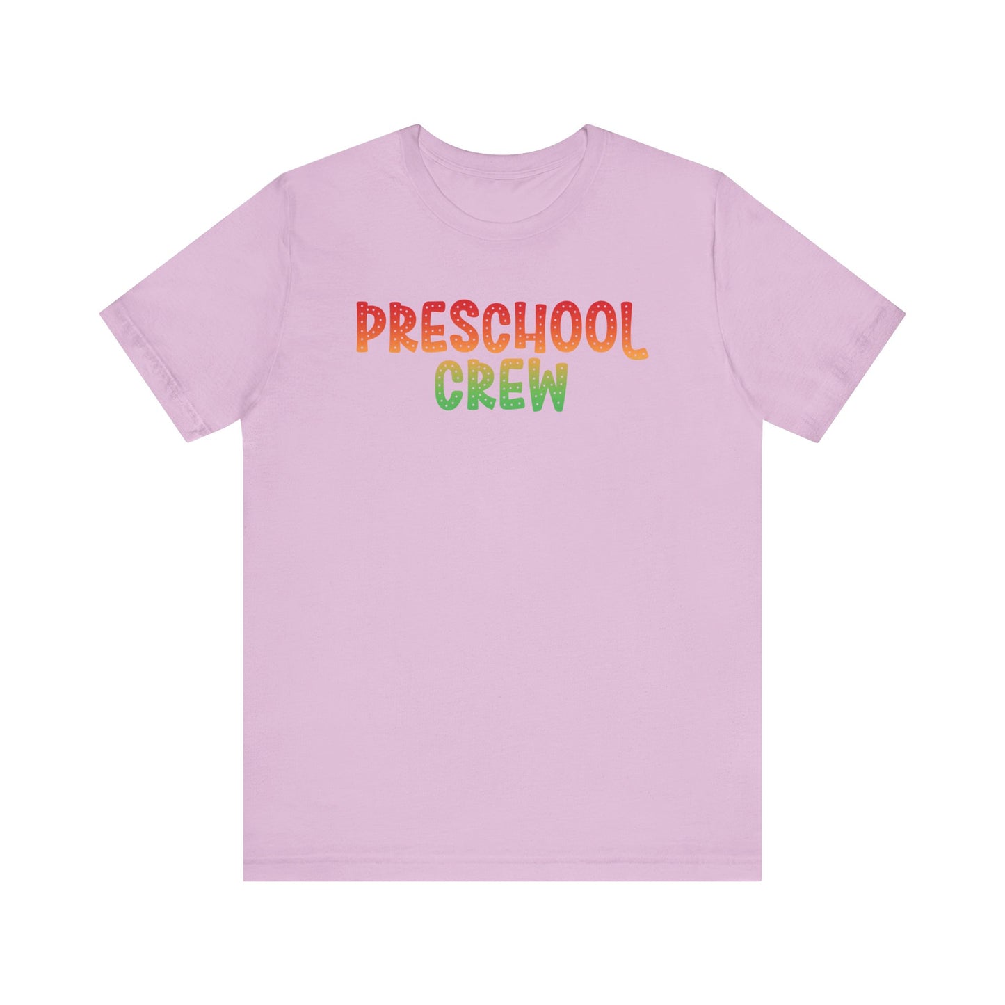 Custom Unisex Multi-Colored Preschool Crew T-Shirt