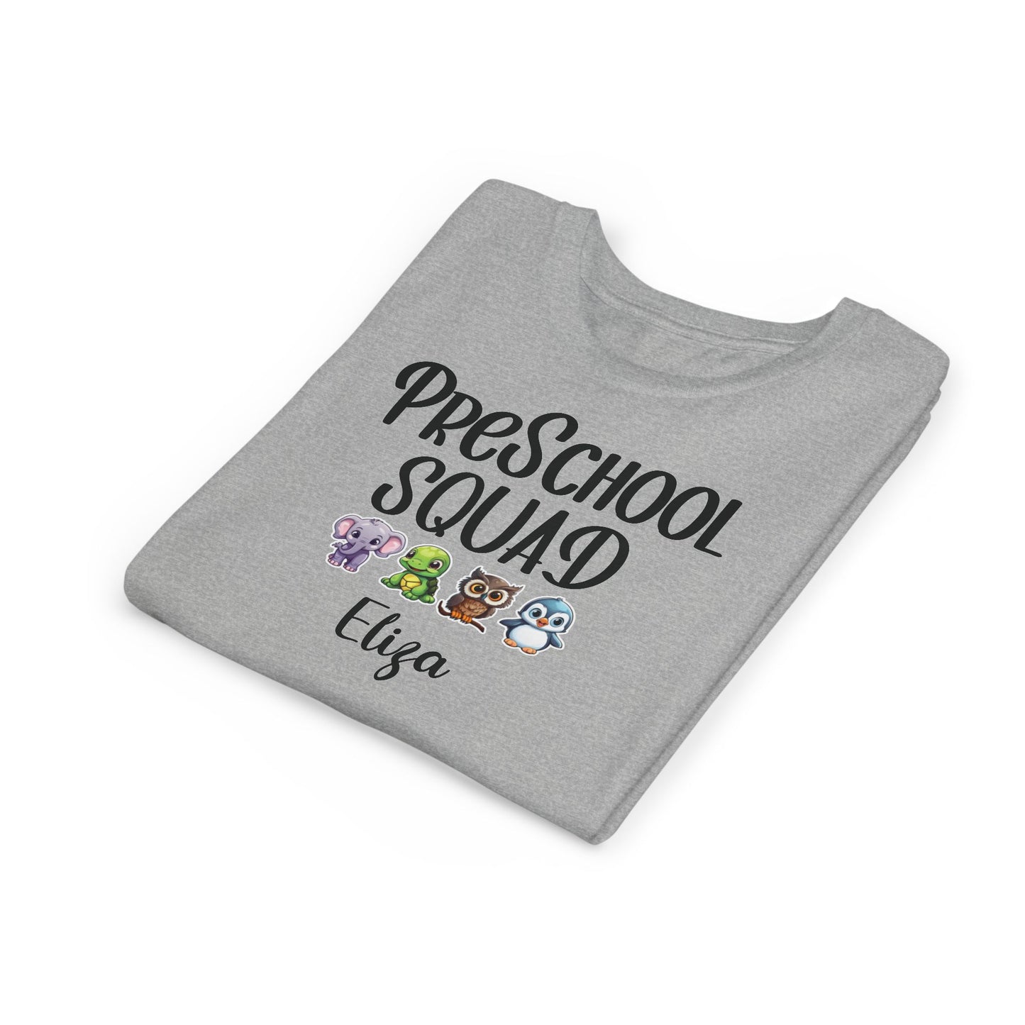 Custom Preschool Squad Youth T-Shirt