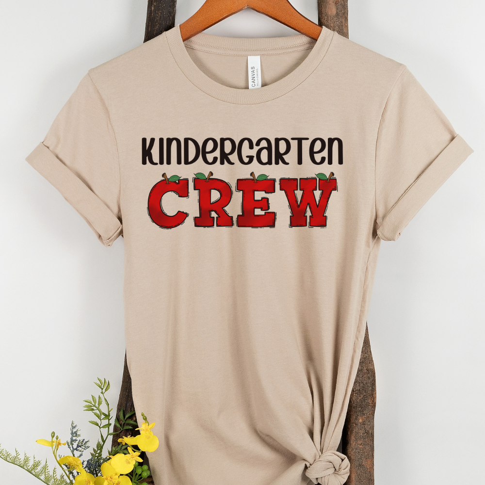 Custom Unisex Kindergarten Crew T-Shirt