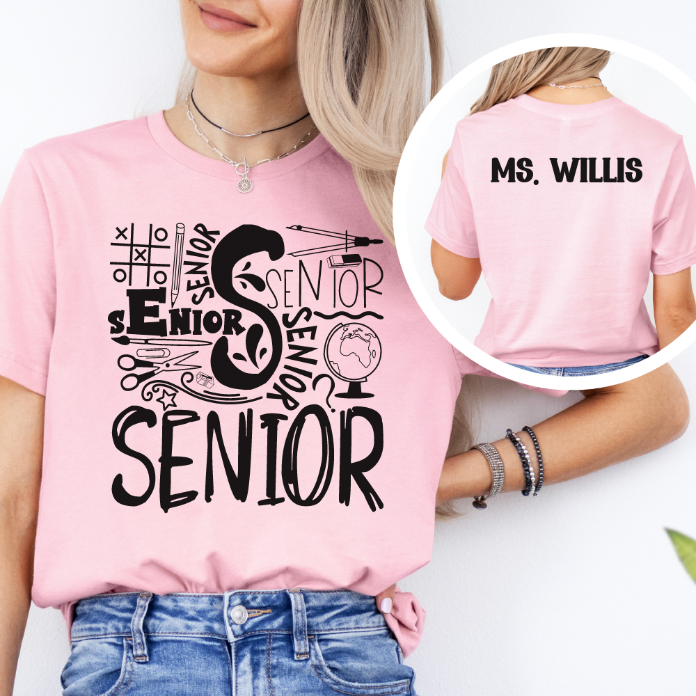 Custom Unisex Senior T-Shirt