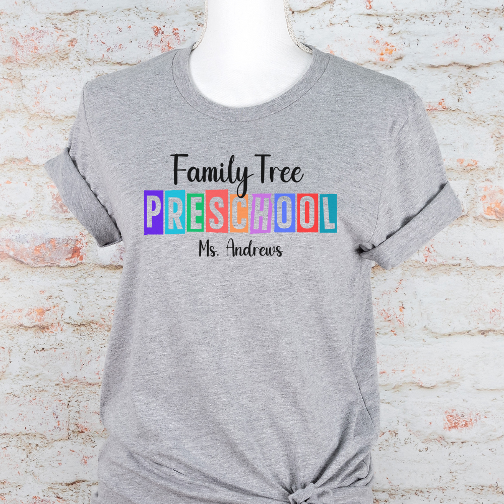 Custom Unisex Adult Preschool T-Shirt