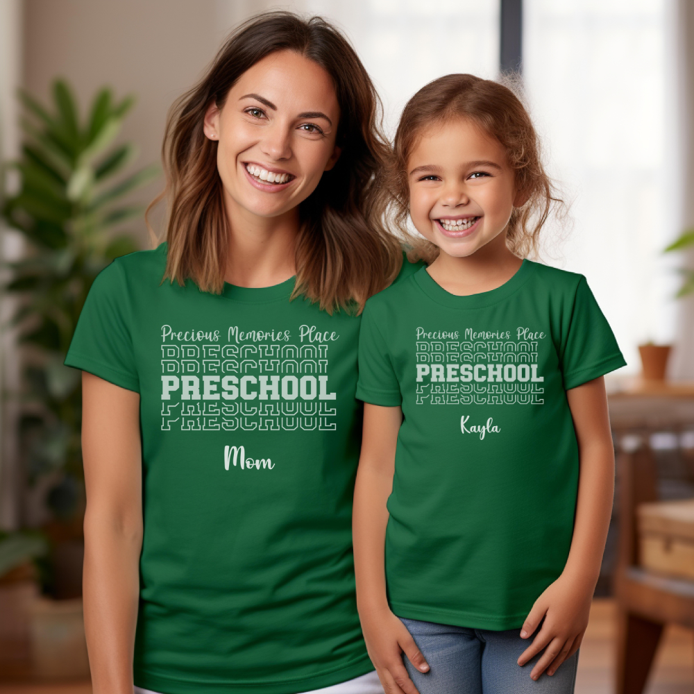 Custom Youth Preschool Name T-Shirt