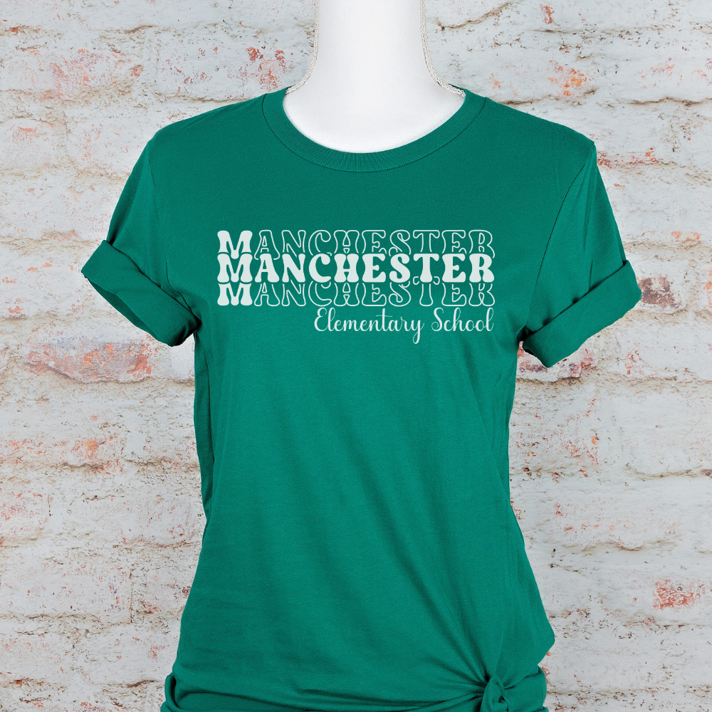 Custom Unisex School Name T-Shirt