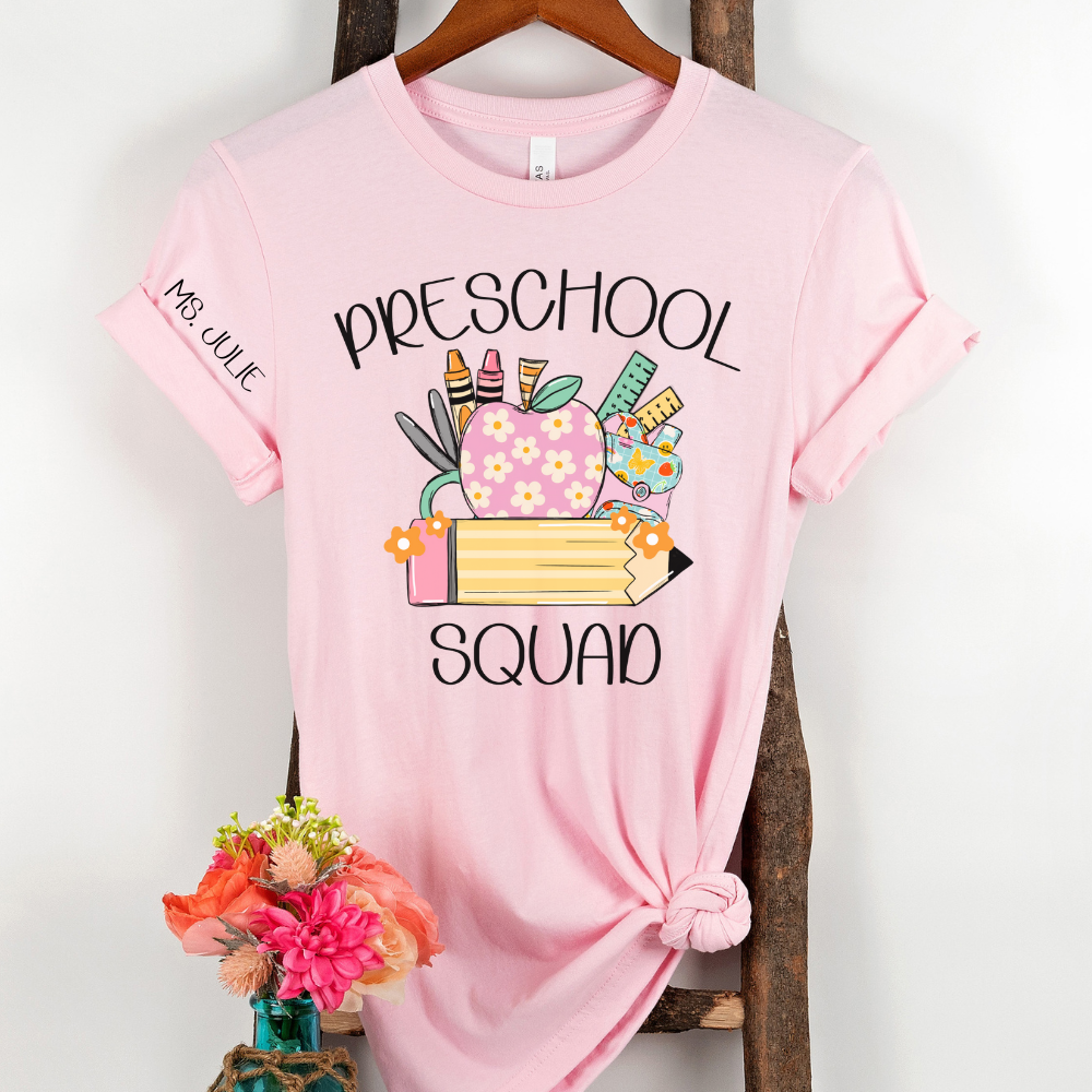 Custom Unisex Preschool Squad T-Shirt