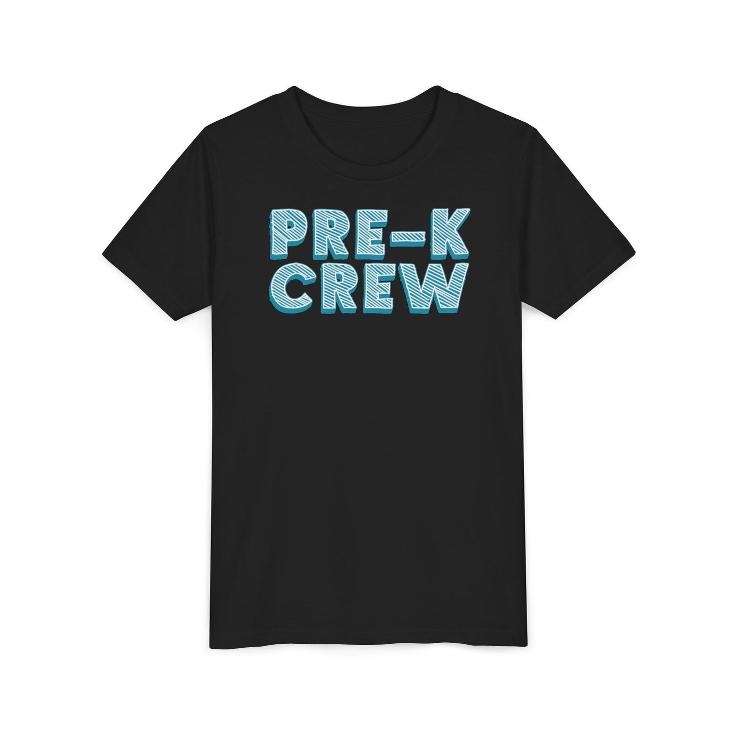 Custom Crossed Out Pre-K Crew Youth T-Shirt
