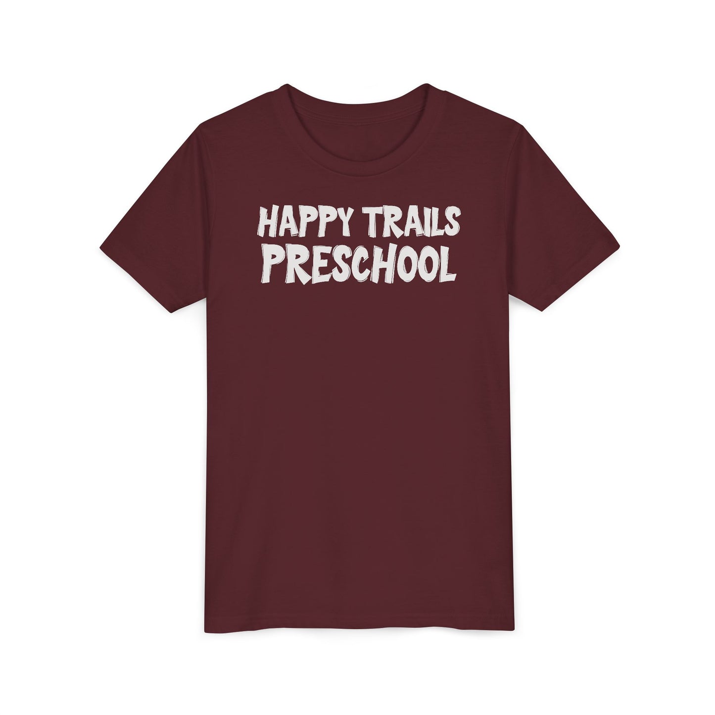 Custom School Name Youth Outlined T-Shirt