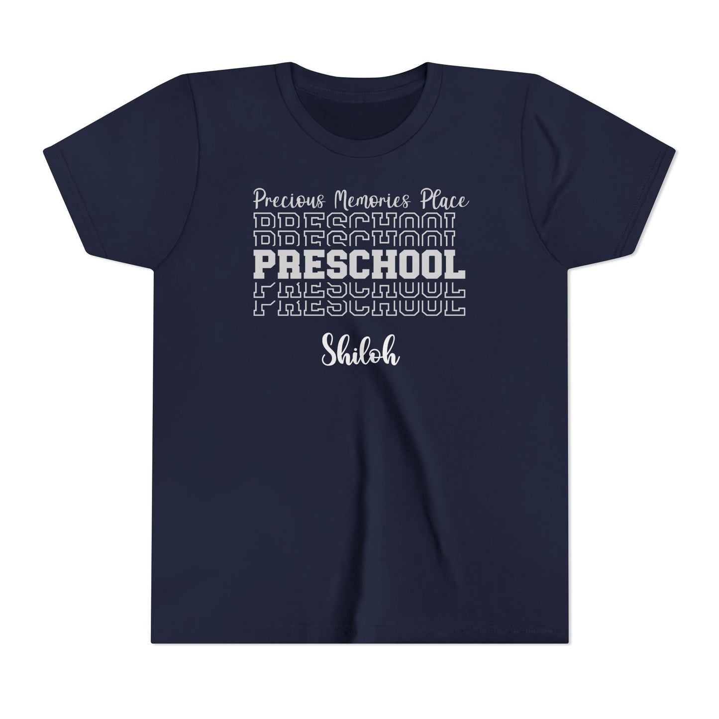 Custom Preschool Youth Tee - School Spirit Building Shirt