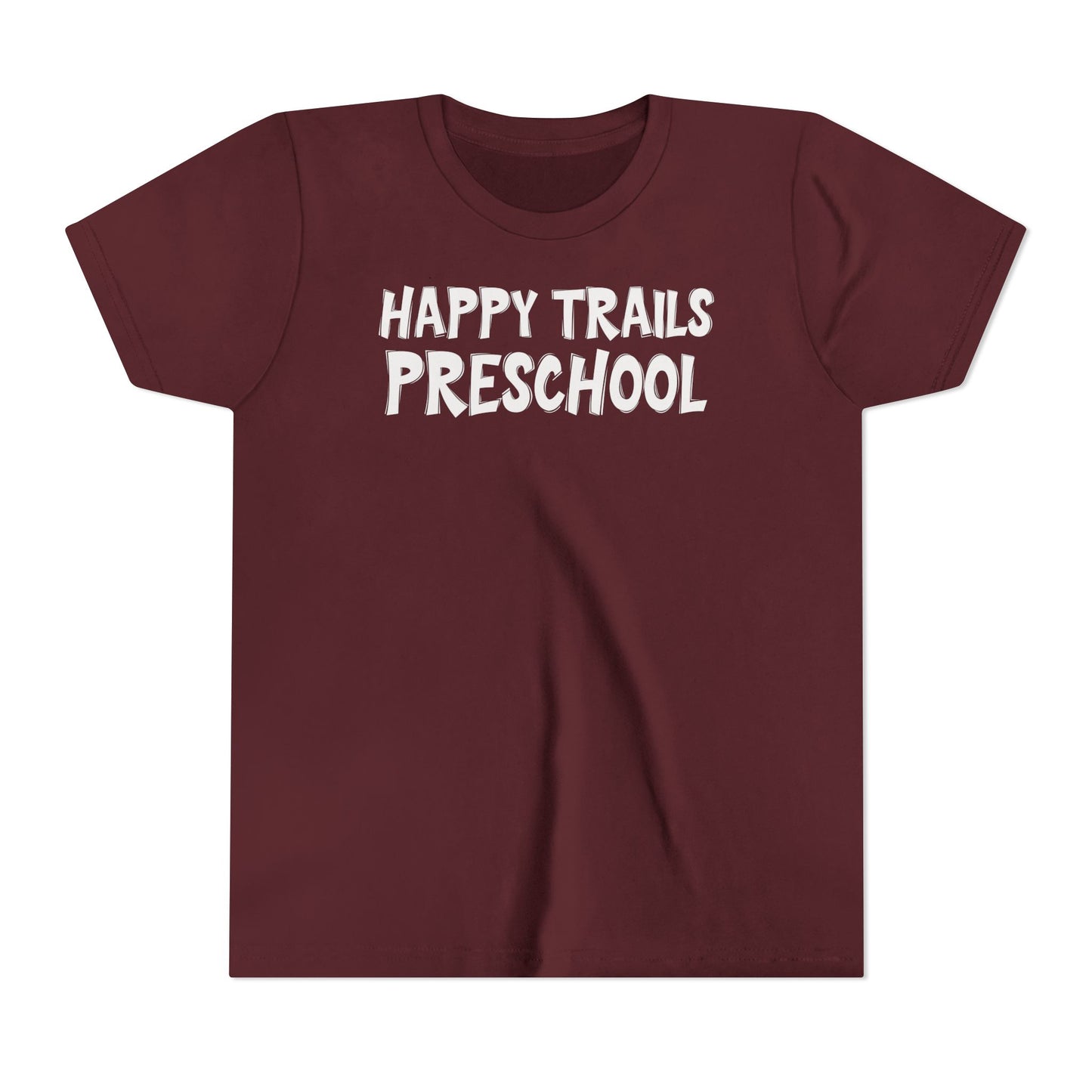 Custom School Name Youth Outlined T-Shirt