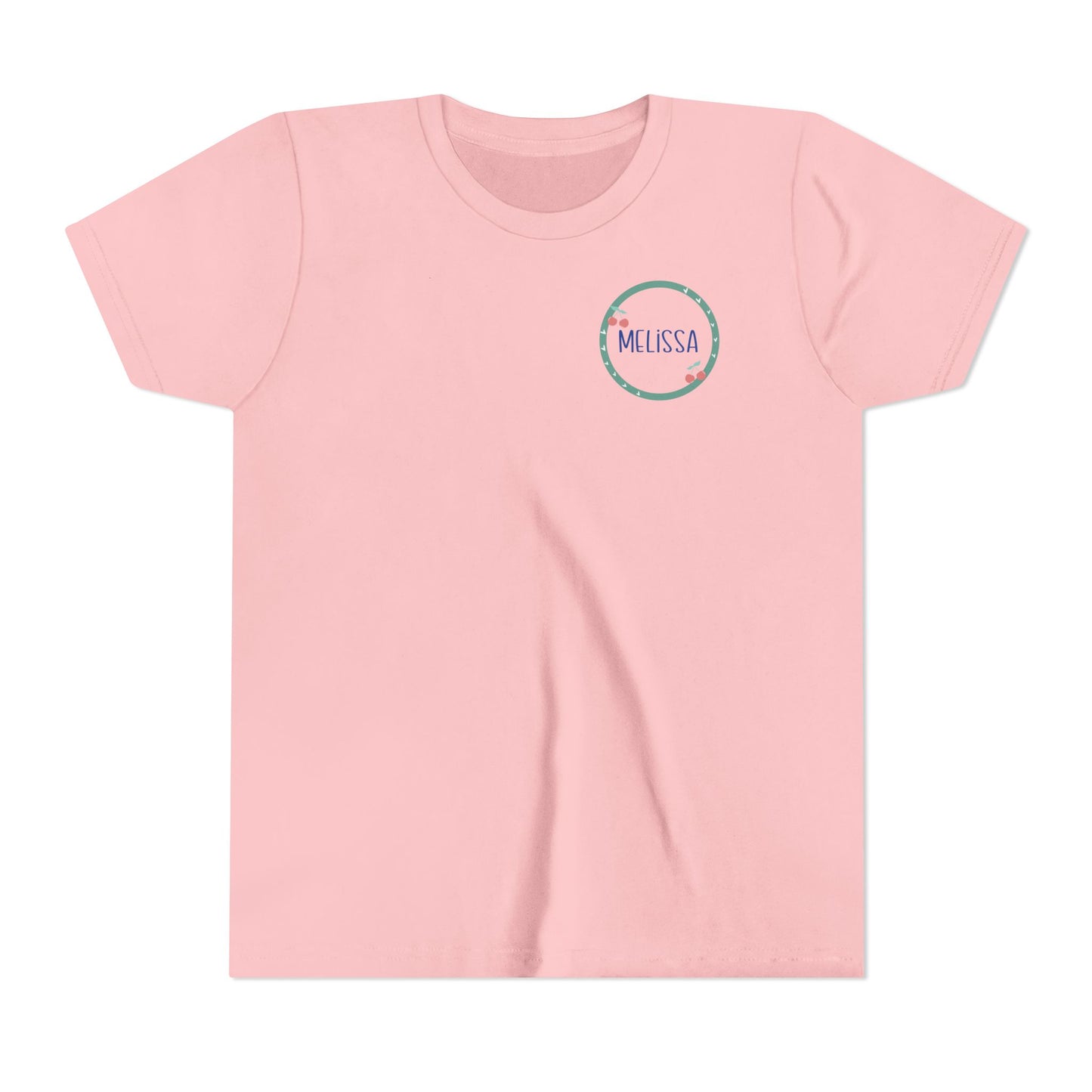 Custom Cherry Circle Youth T-Shirt