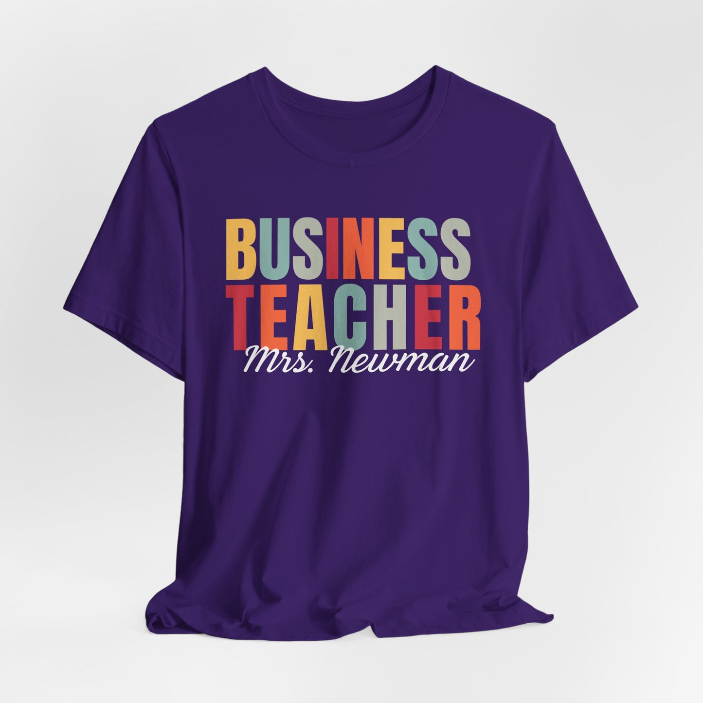 Custom Business Teacher T-Shirt