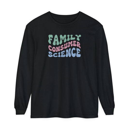 Unisex Garment-dyed Long Sleeve T-Shirt