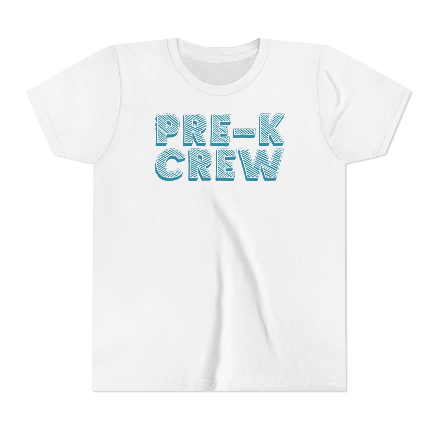 Custom Crossed Out Pre-K Crew Youth T-Shirt