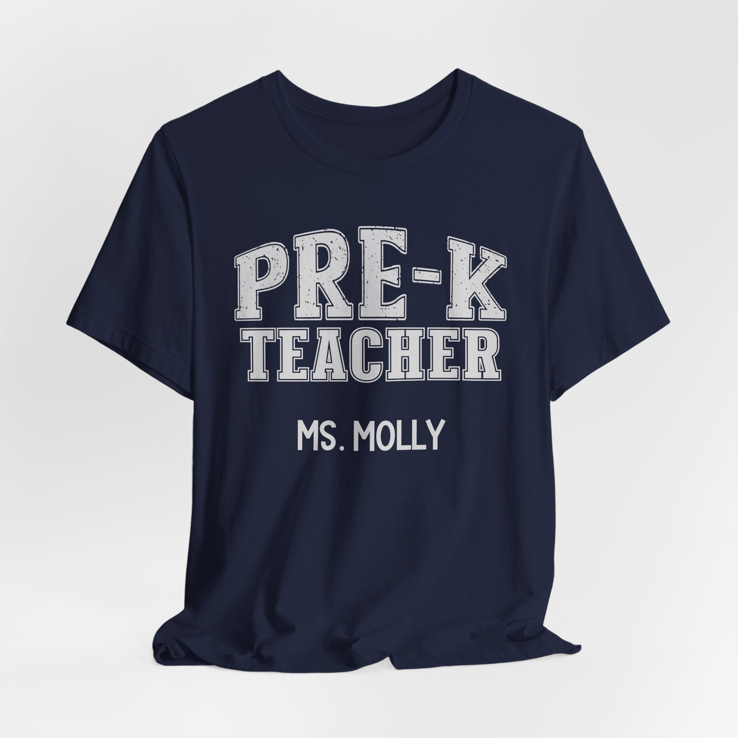 Custom Unisex Pre-K Teacher T-Shirt