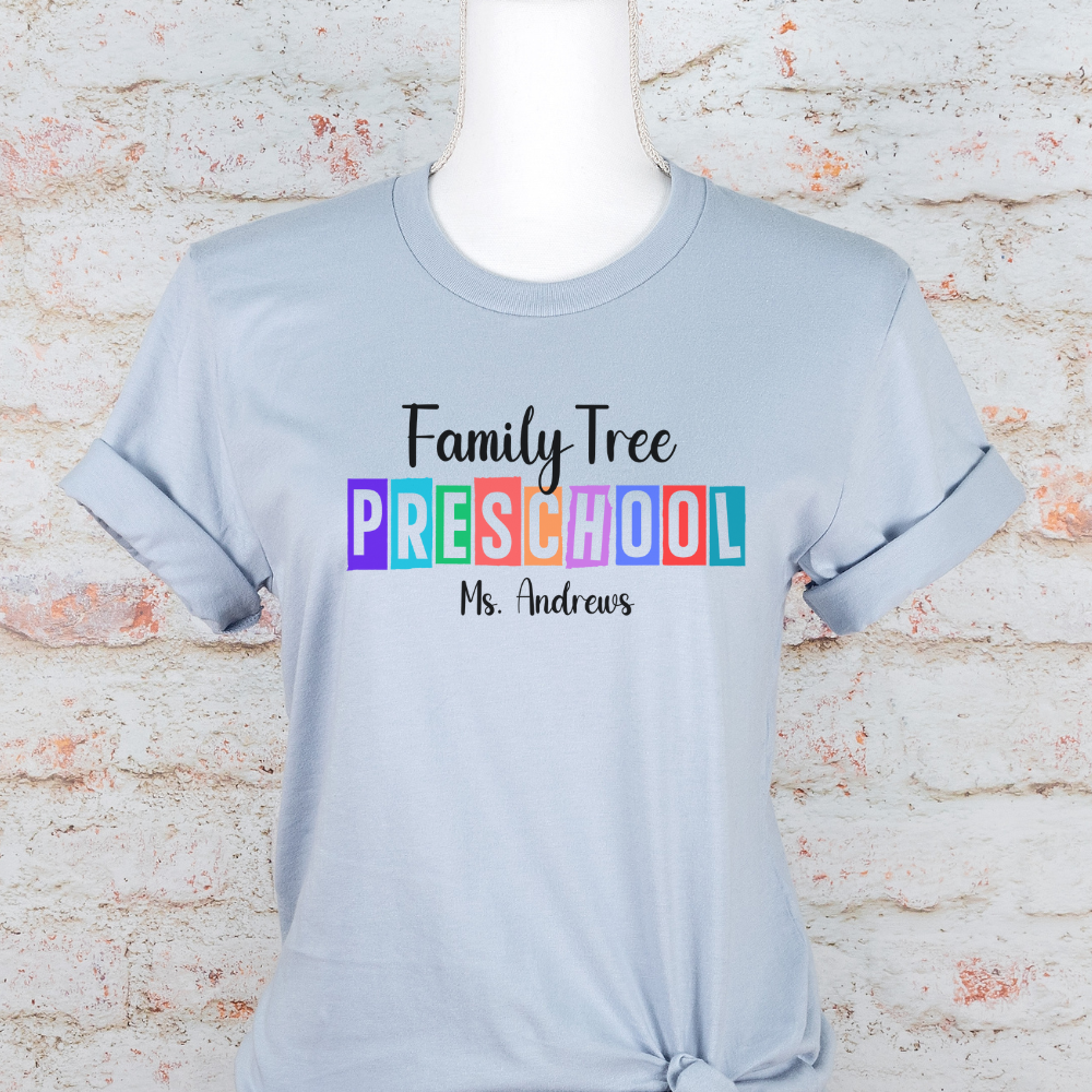 Custom Unisex Adult Preschool T-Shirt