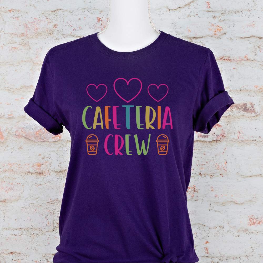 Custom Unisex Cafeteria Crew T-shirt