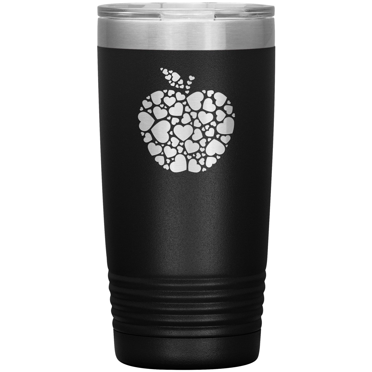 Apple Heart Travel Tumbler