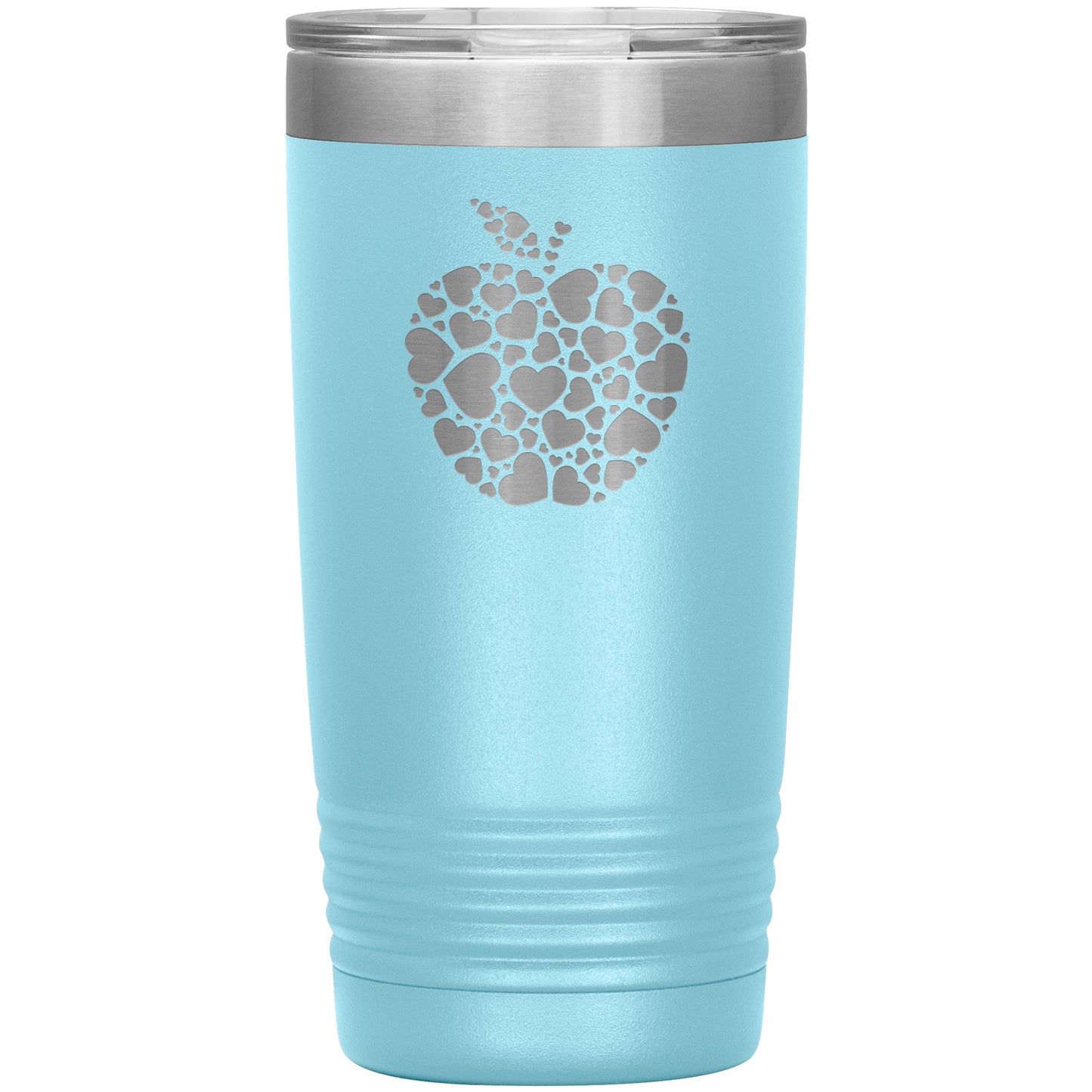 Apple Heart Travel Tumbler