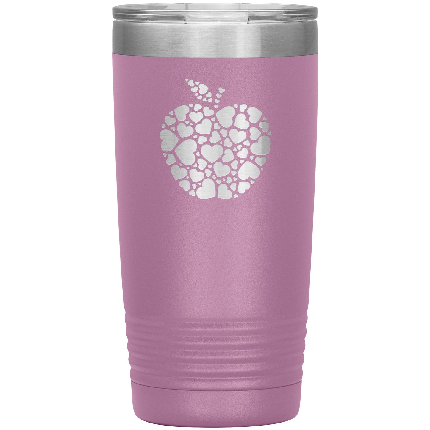 Apple Heart Travel Tumbler