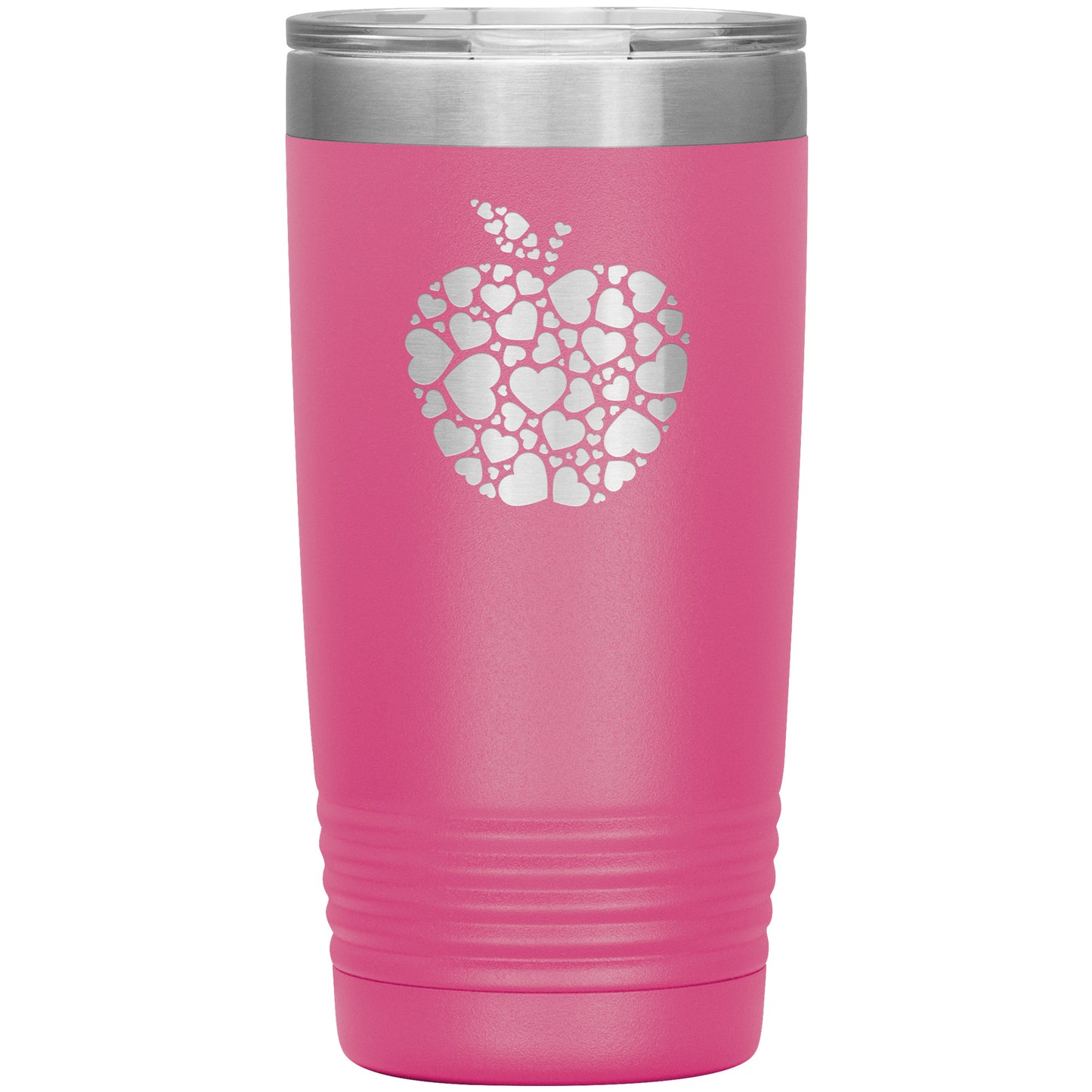 Apple Heart Travel Tumbler