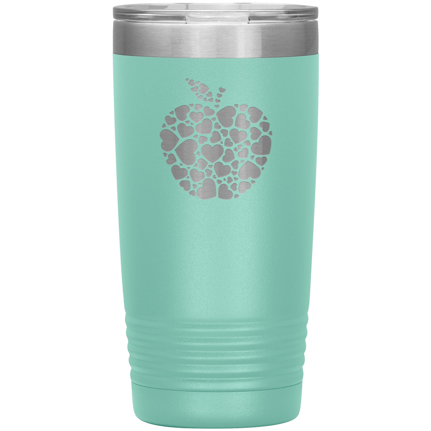 Apple Heart Travel Tumbler