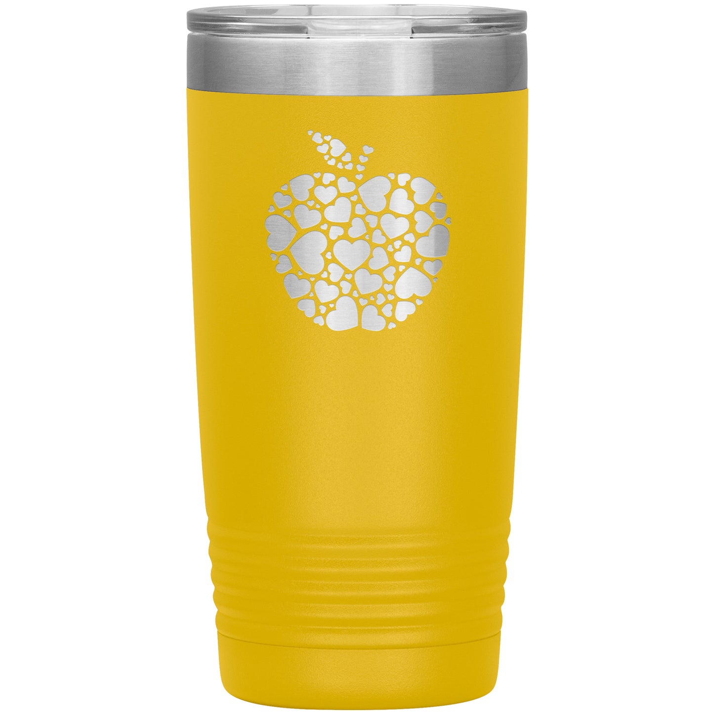 Apple Heart Travel Tumbler