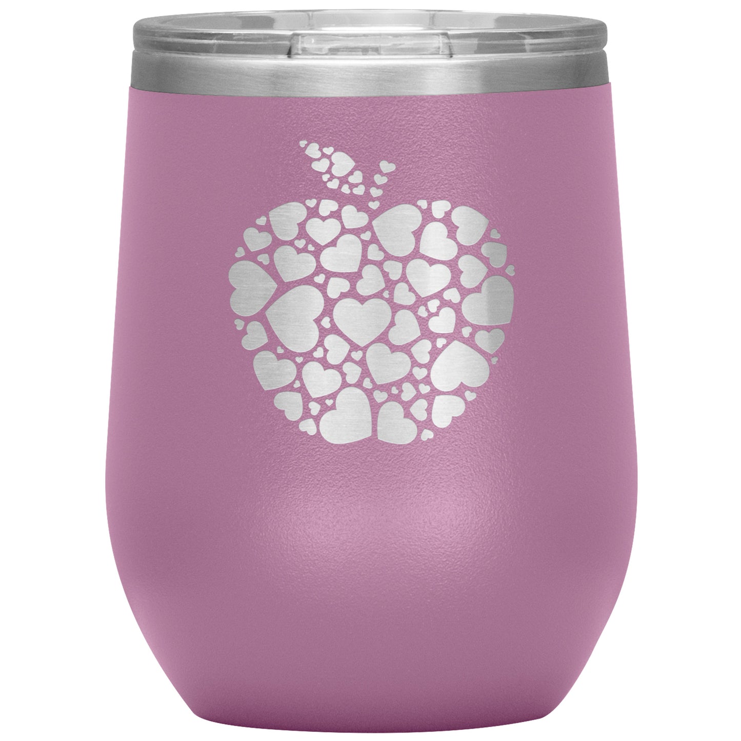 Apple Heart Wine Tumbler