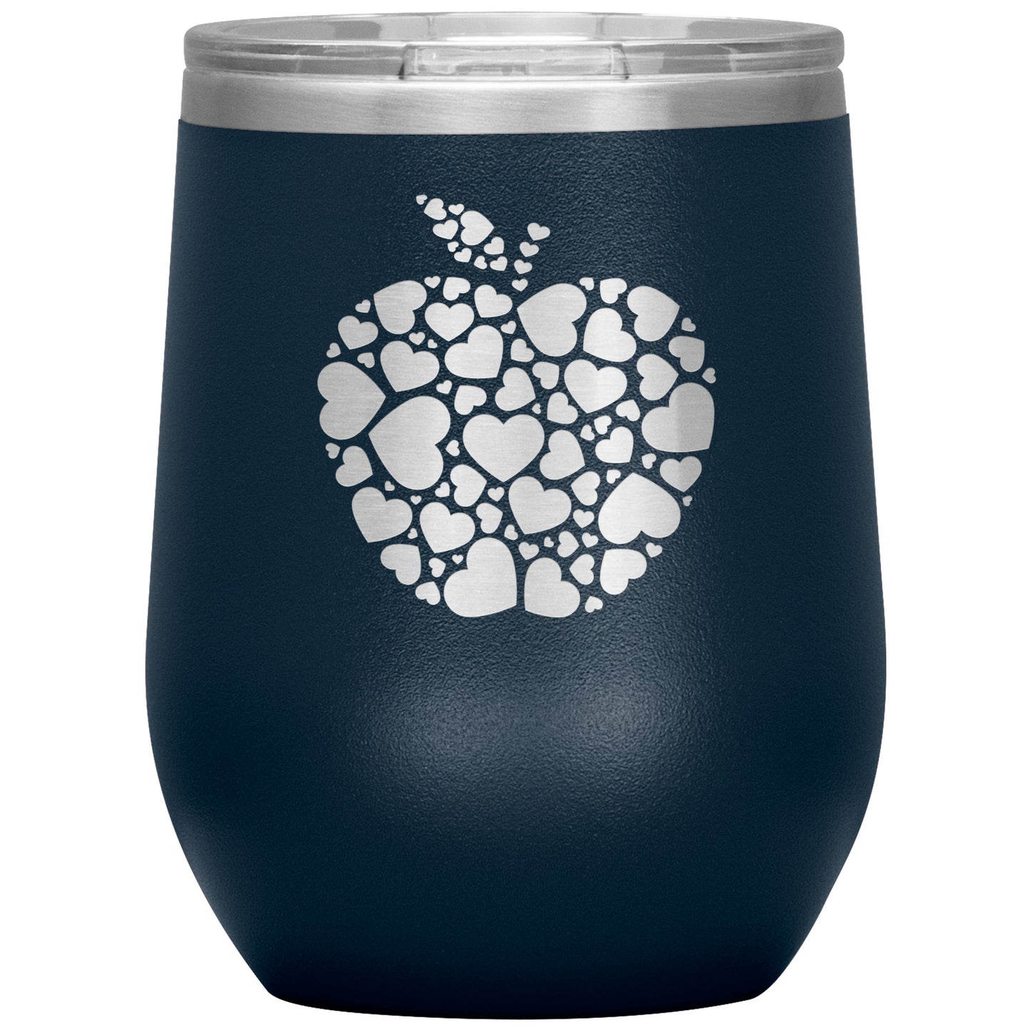 Apple Heart Wine Tumbler