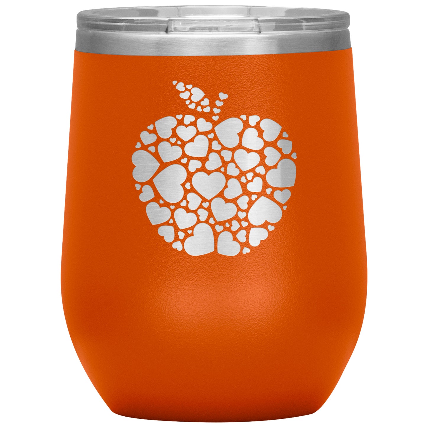 Apple Heart Wine Tumbler
