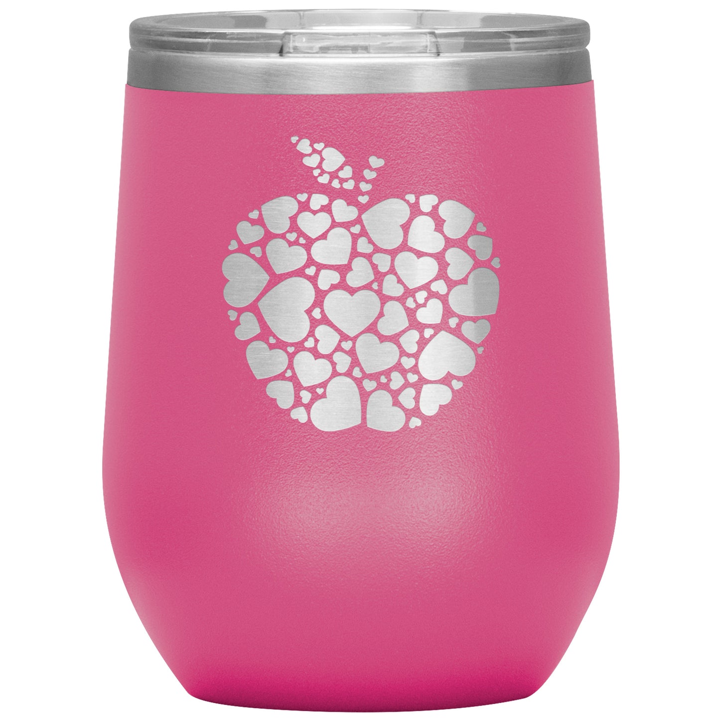 Apple Heart Wine Tumbler