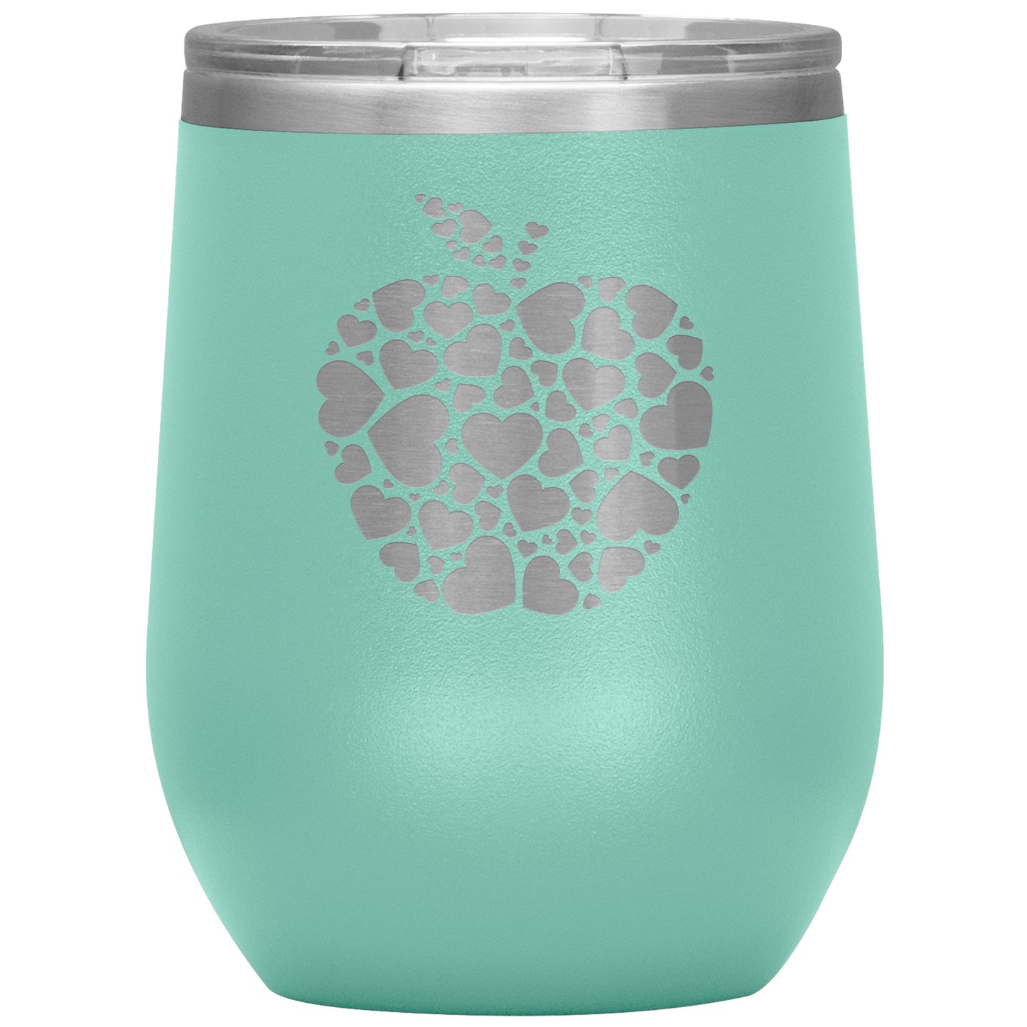 Apple Heart Wine Tumbler